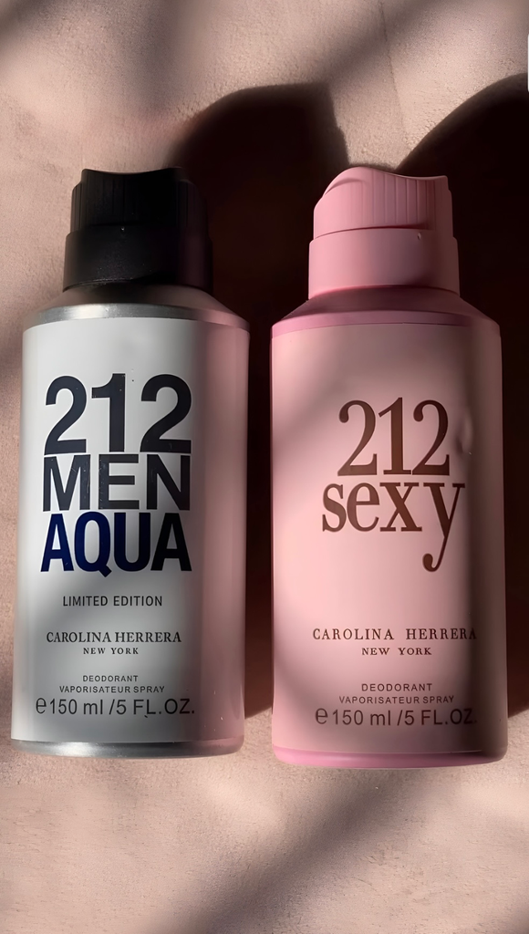 212 sexy deodrant spray