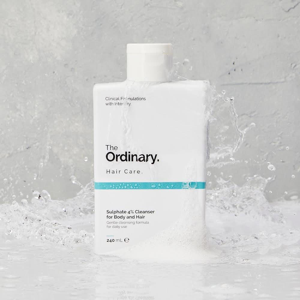The Ordinary hair care sulphate 4% cleanser for body and hair