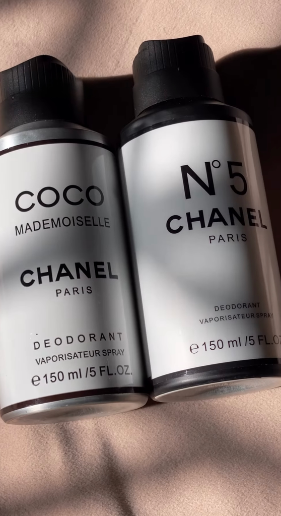 Coco chanel paris deodrant spray