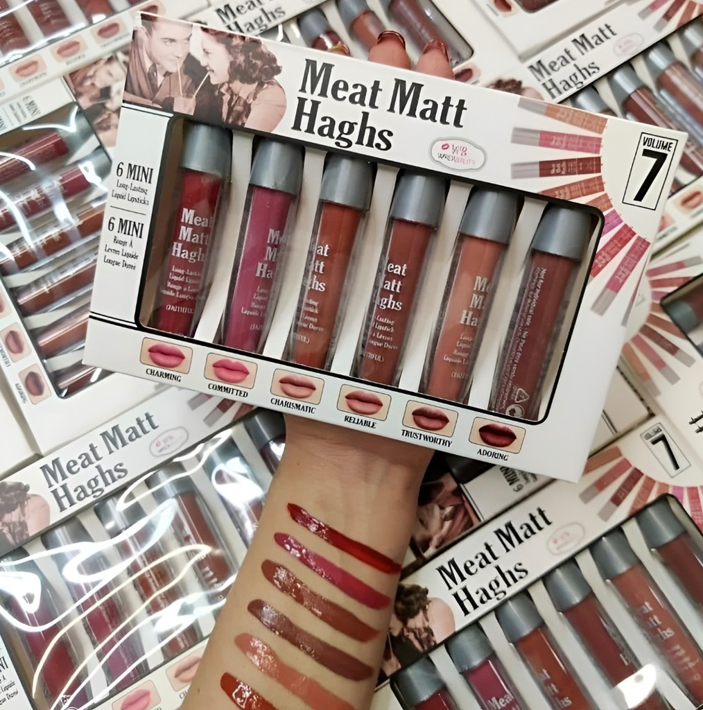 Meat matt haghs lip set