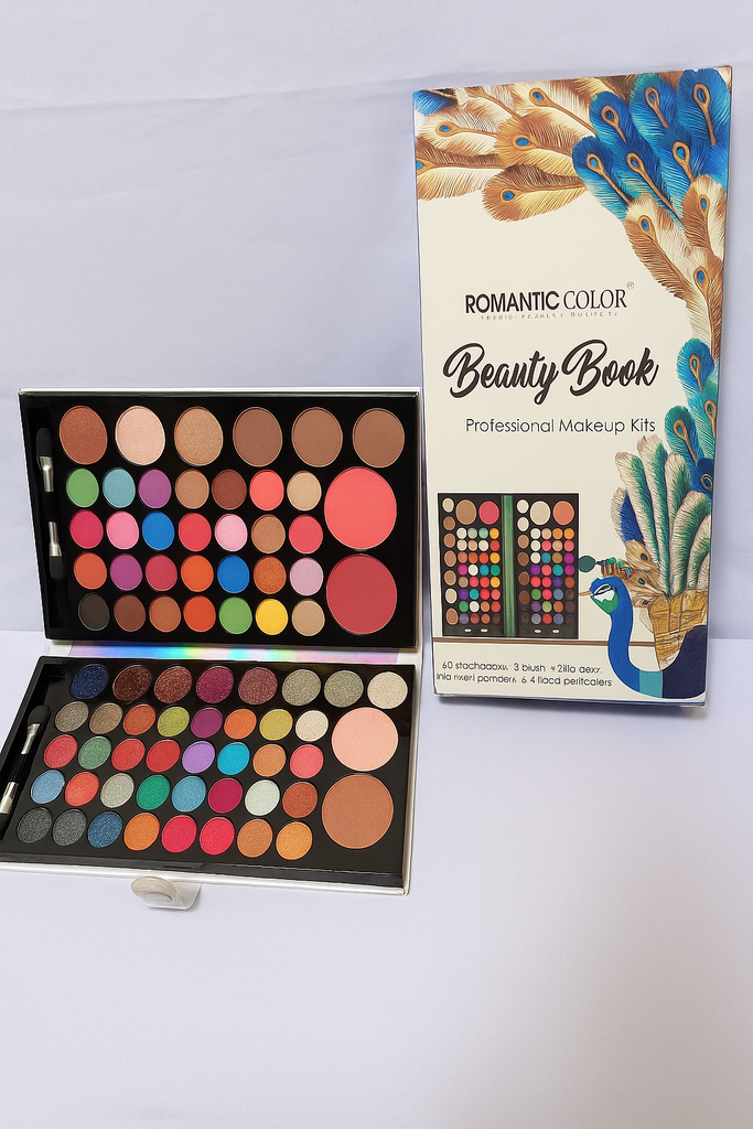 Romantic colour makeup palette